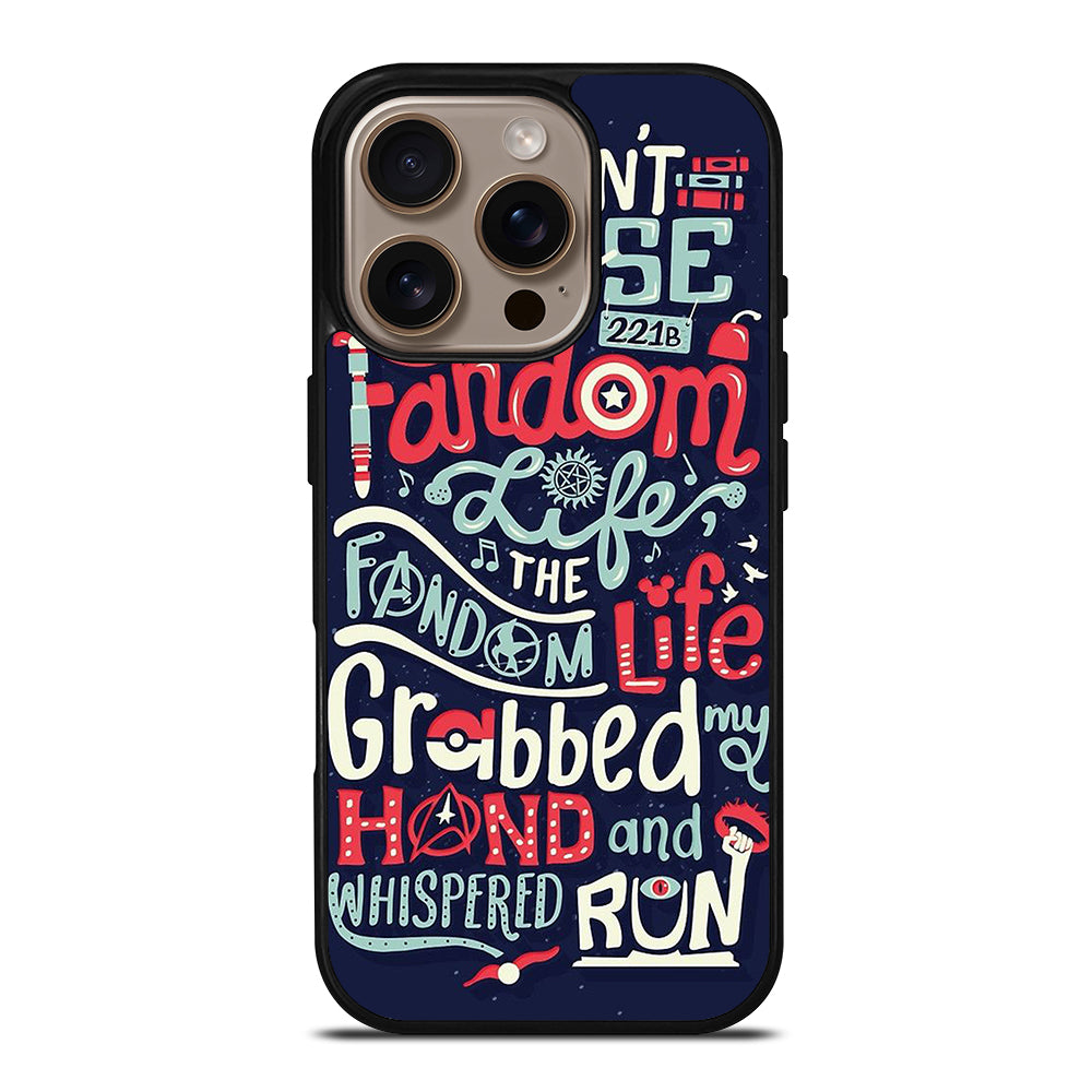 FANDOM LIFE iPhone 16 Pro Case Cover