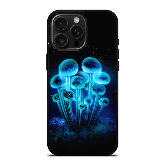 FANTASIA BLUE MUSHROOM ART 2 iPhone 16 Pro Max Case Cover