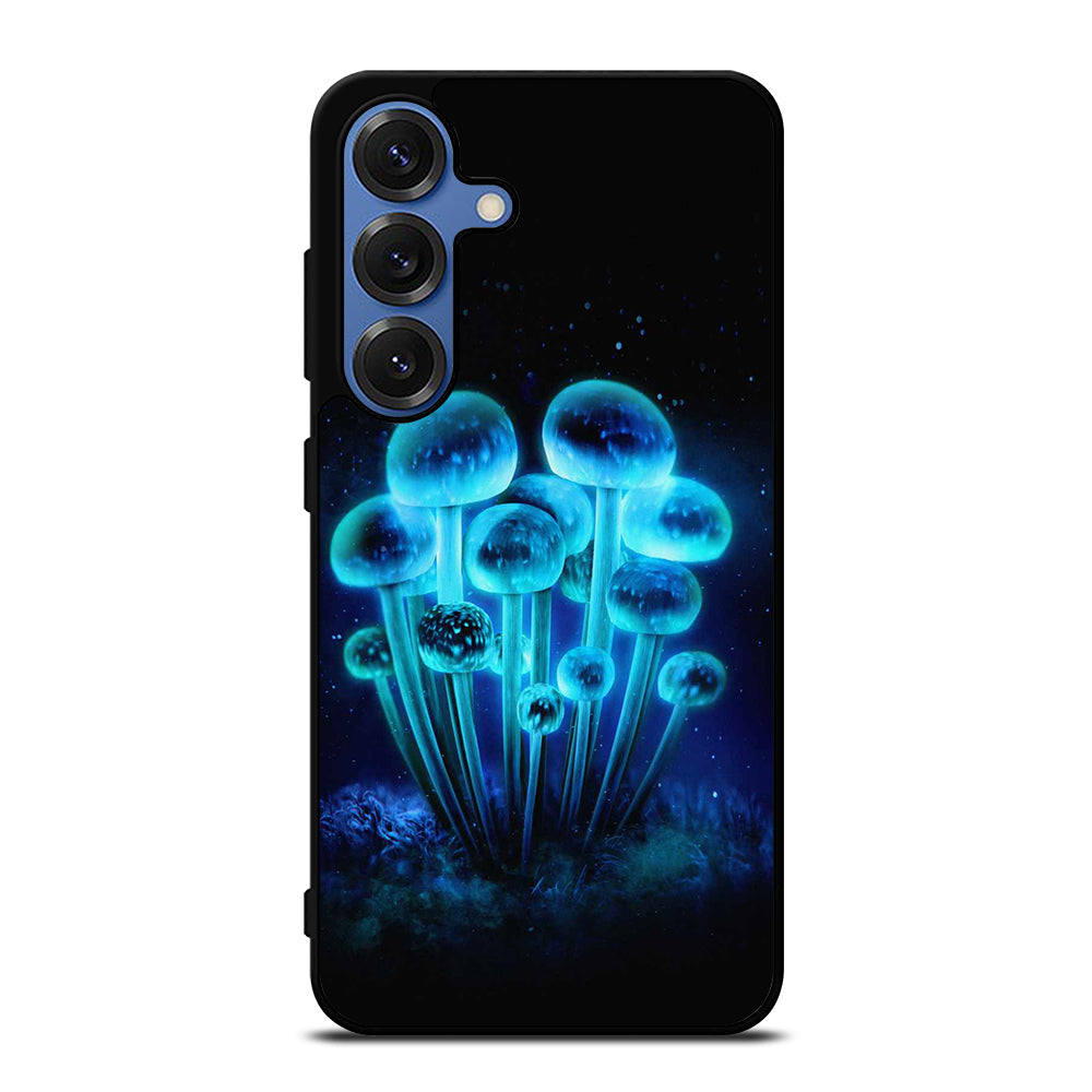 FANTASIA BLUE MUSHROOM ART 2 Samsung Galaxy S25 Case Cover