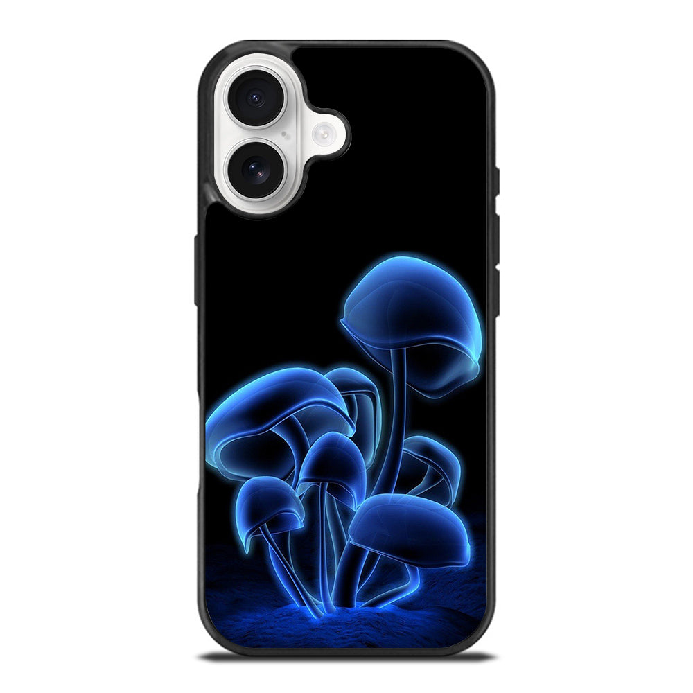 FANTASIA BLUE MUSHROOM ART iPhone 17 Case Cover