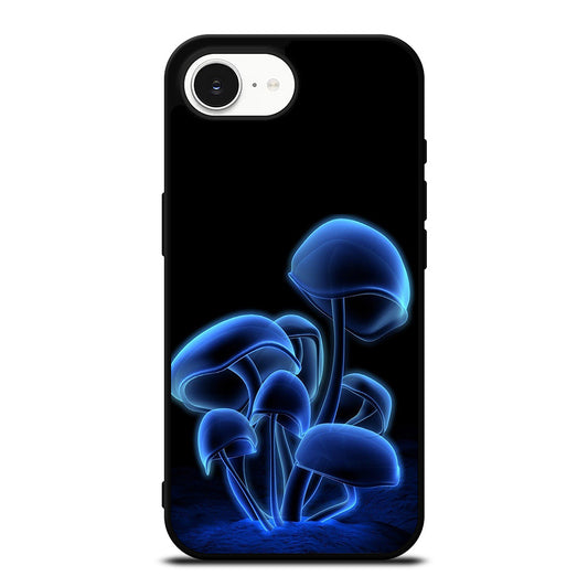 FANTASIA BLUE MUSHROOM ART iPhone 16e Case Cover