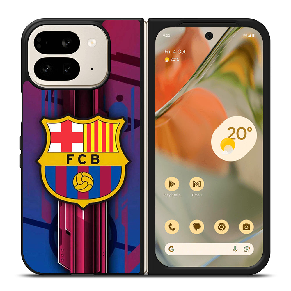 FC BARCELONA LOGO 3 Google Pixel 9 Pro Fold Case Cover