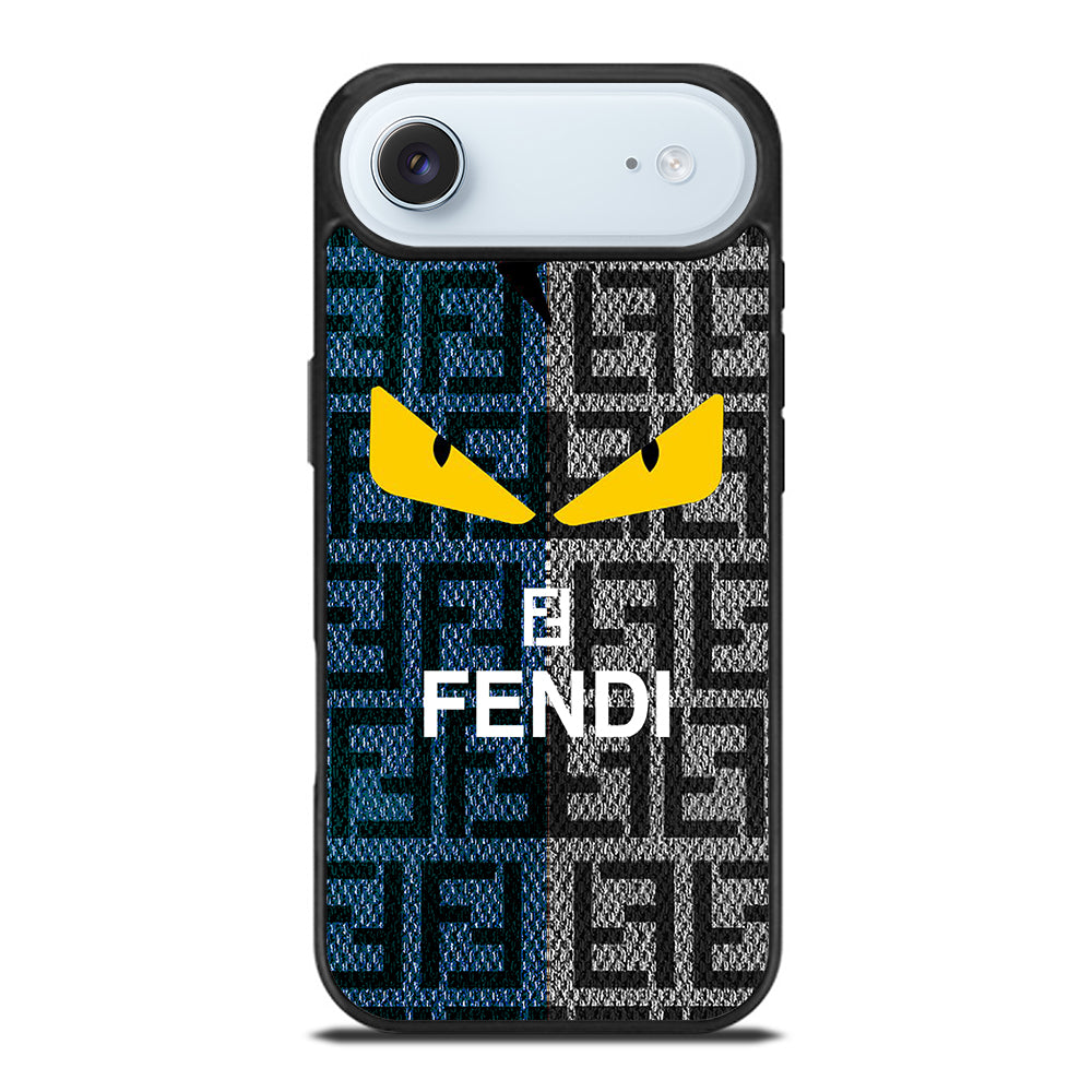 FENDI ROMA BLUE GRAY PATTERN iPhone Air Case Cover