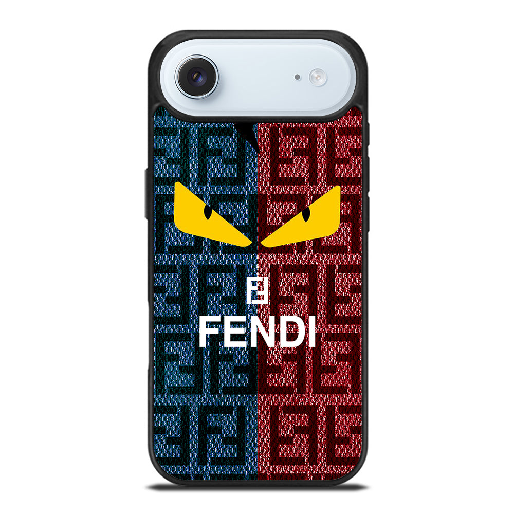 FENDI ROMA BLUE RED PATTERN iPhone Air Case Cover