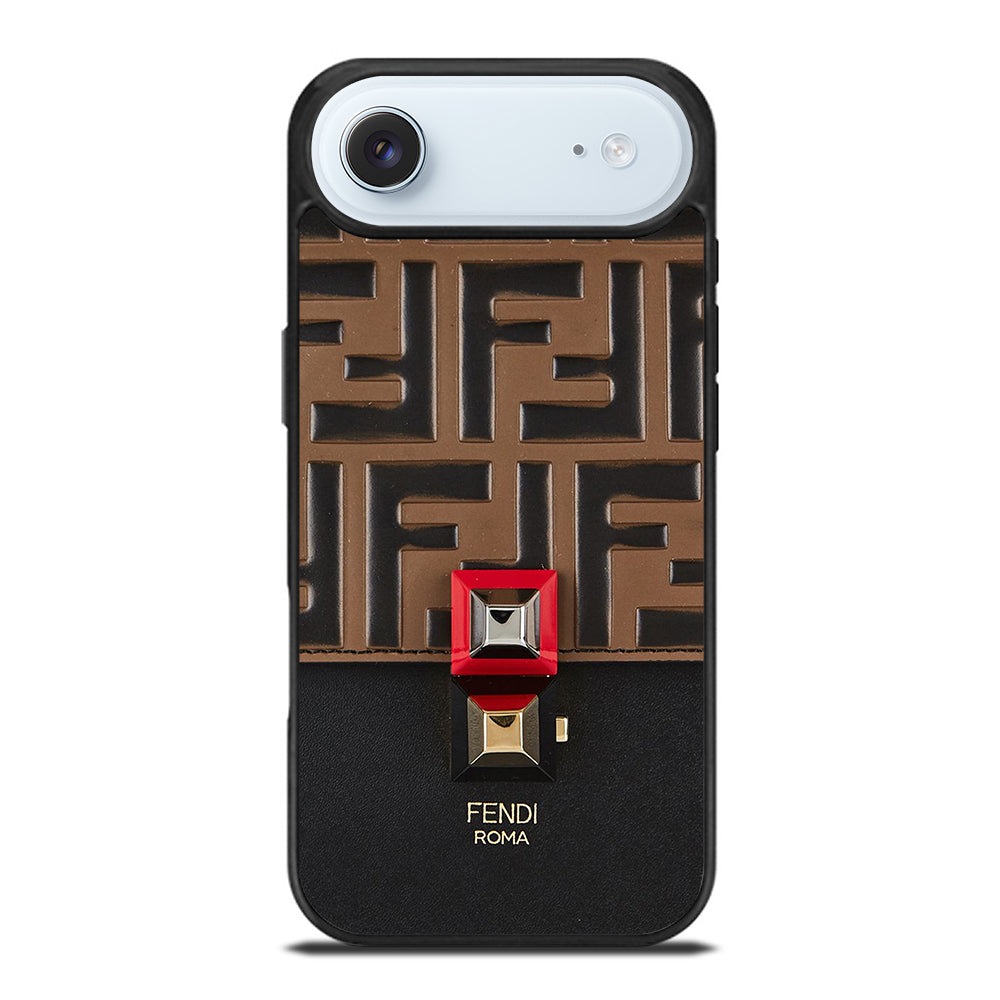 FENDI ROMA BROWN PATTERN iPhone Air Case Cover