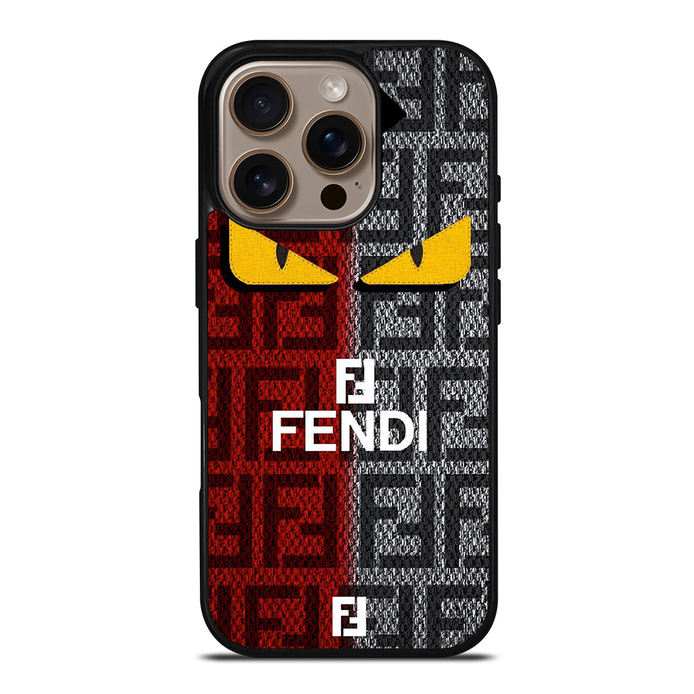 FENDI ROMA PATTERN iPhone 16 Pro Case Cover