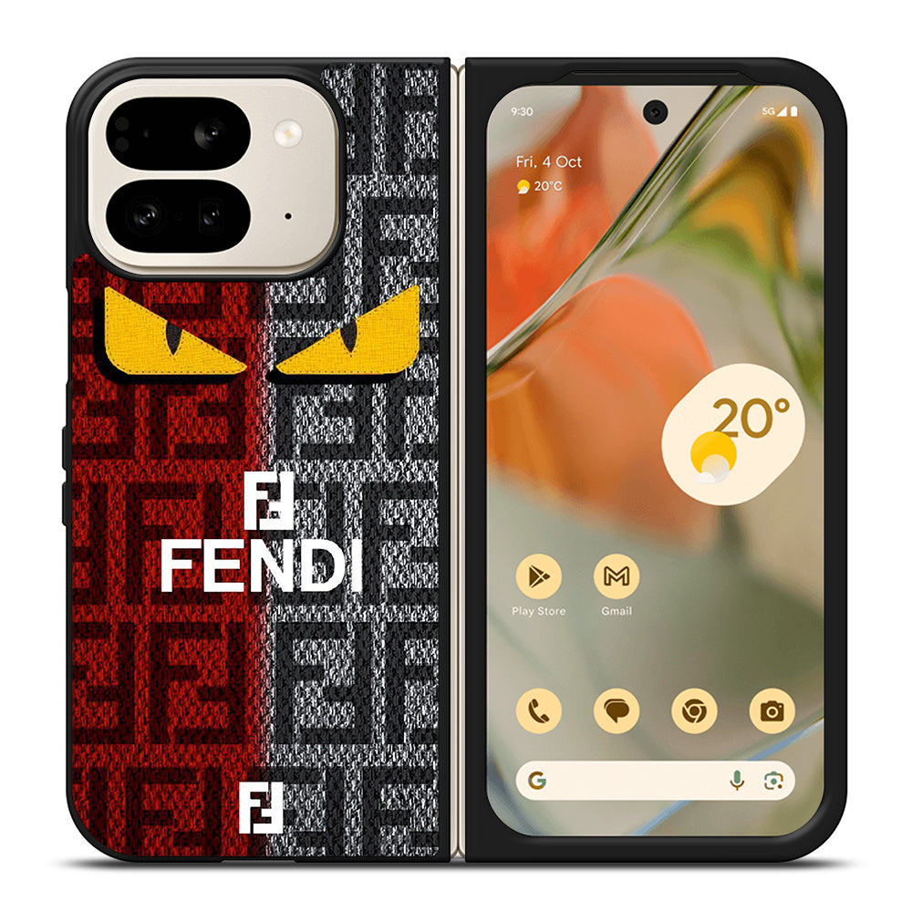 FENDI ROMA PATTERN Google Pixel 9 Pro Fold Case Cover