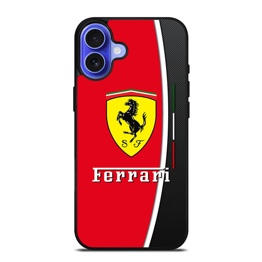 FERRARI LOGO CAR iPhone 16 Case Cover