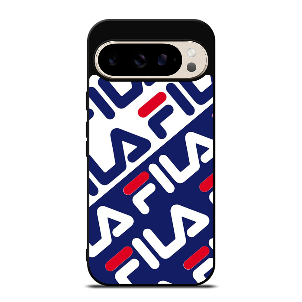 FILA PATTERN LOGO Google Pixel 9 Pro Case Cover