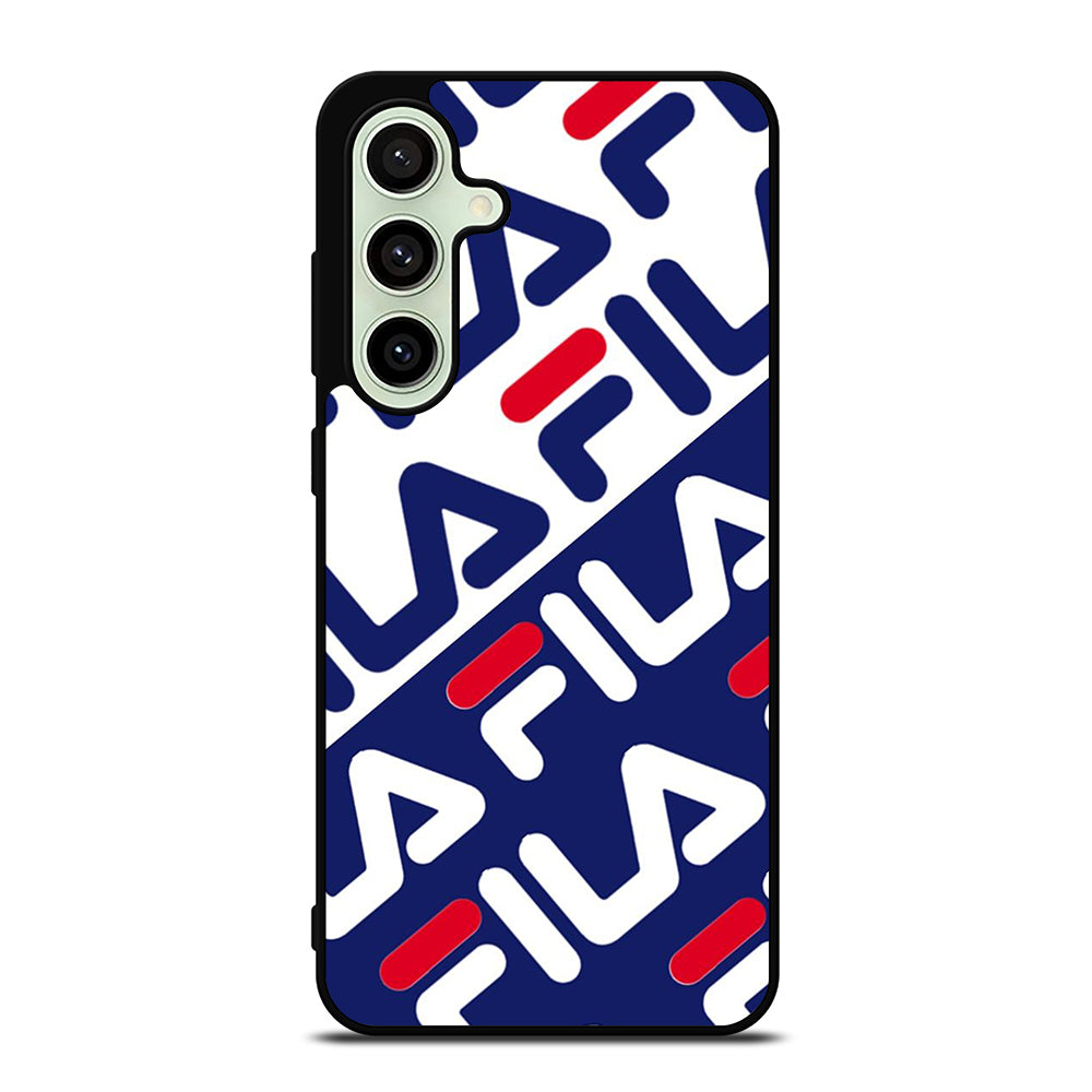 FILA PATTERN LOGO Samsung Galaxy S24 FE Case Cover