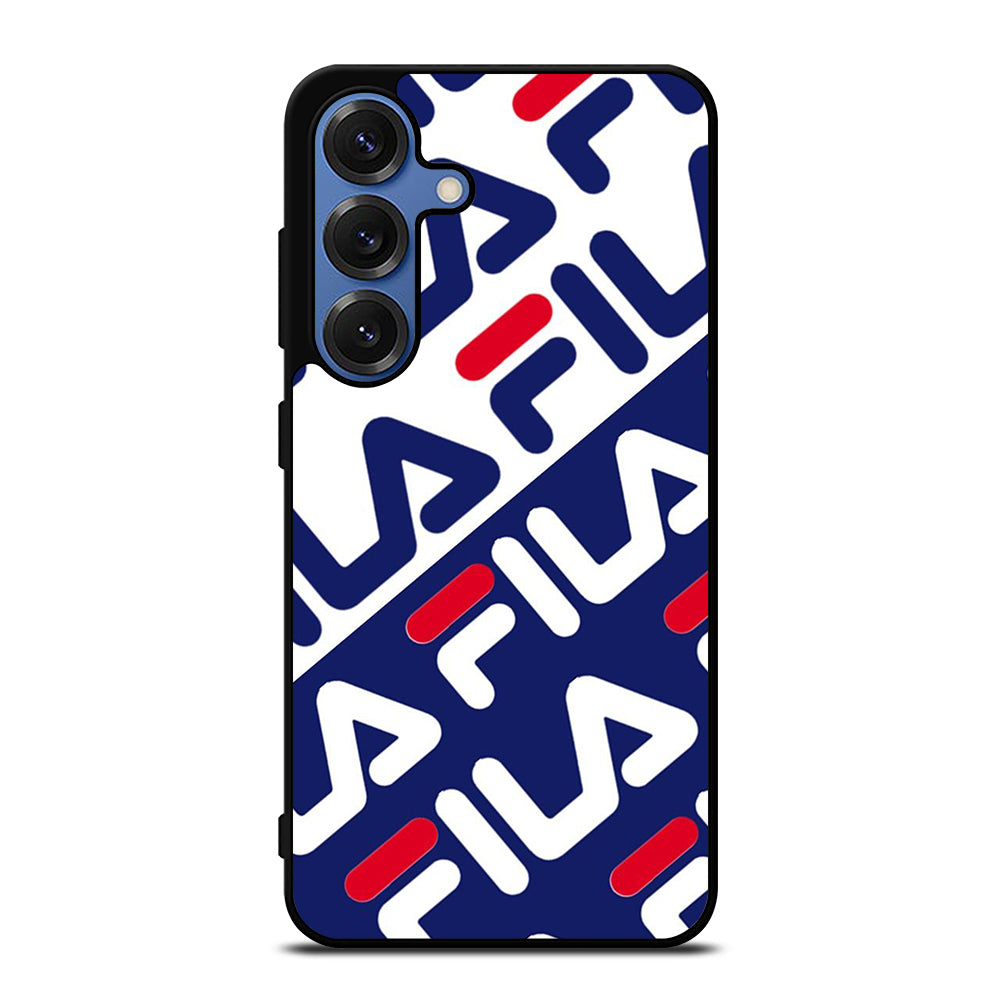 FILA PATTERN LOGO Samsung Galaxy S25 Case Cover