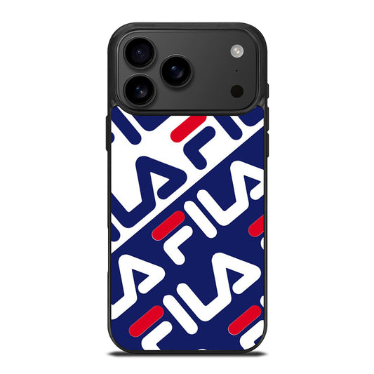 FILA PATTERN LOGO iPhone 17 Pro Max Case Cover