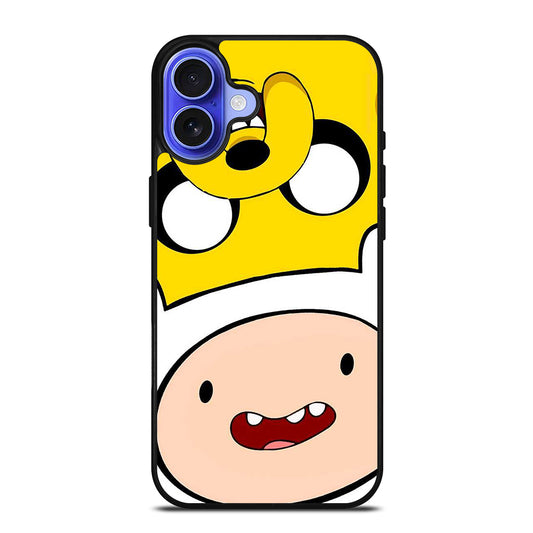 FINN AND JAKE FACE iPhone 16 Case Cover