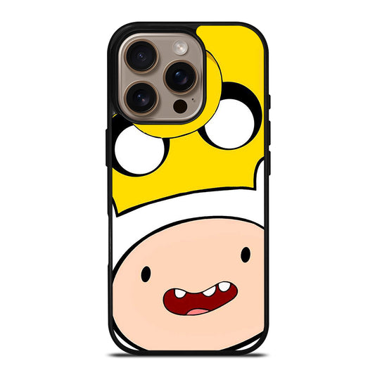 FINN AND JAKE FACE iPhone 16 Pro Case Cover