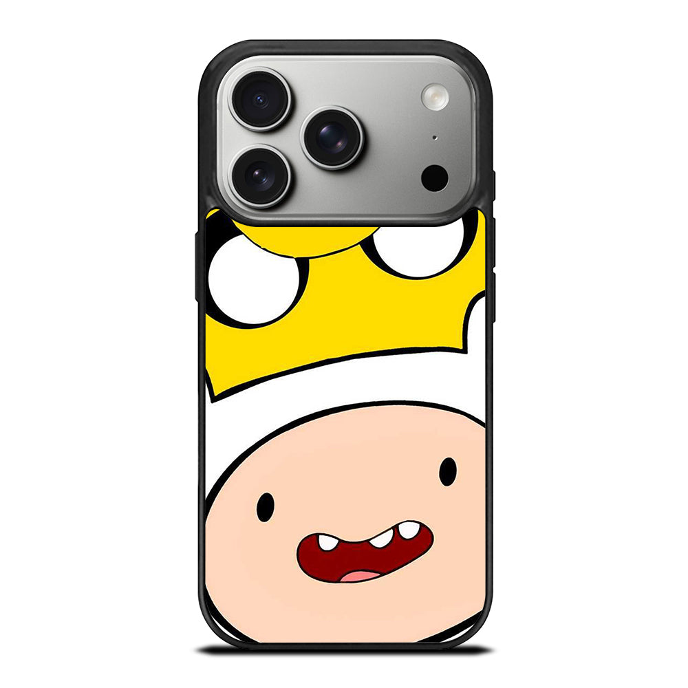 FINN AND JAKE FACE iPhone 17 Pro Case Cover