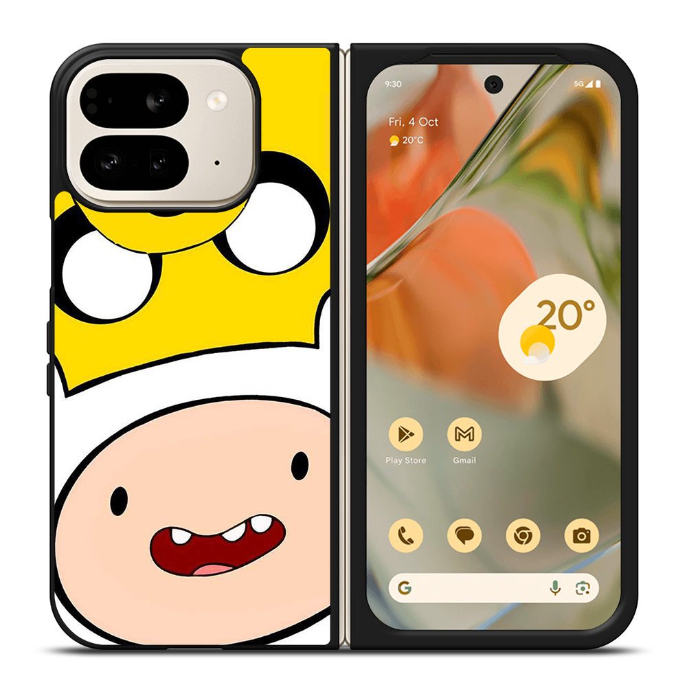 FINN AND JAKE FACE Google Pixel 9 Pro Fold Case Cover