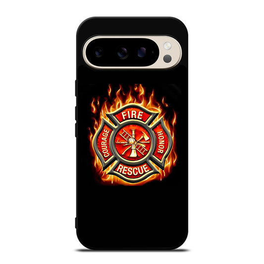 FIREFIGHTER FIREMAN FIRE Google Pixel 9 Pro Case Cover