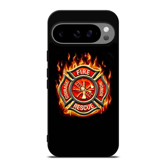 FIREFIGHTER FIREMAN FIRE Google Pixel 9 Pro XL Case Cover