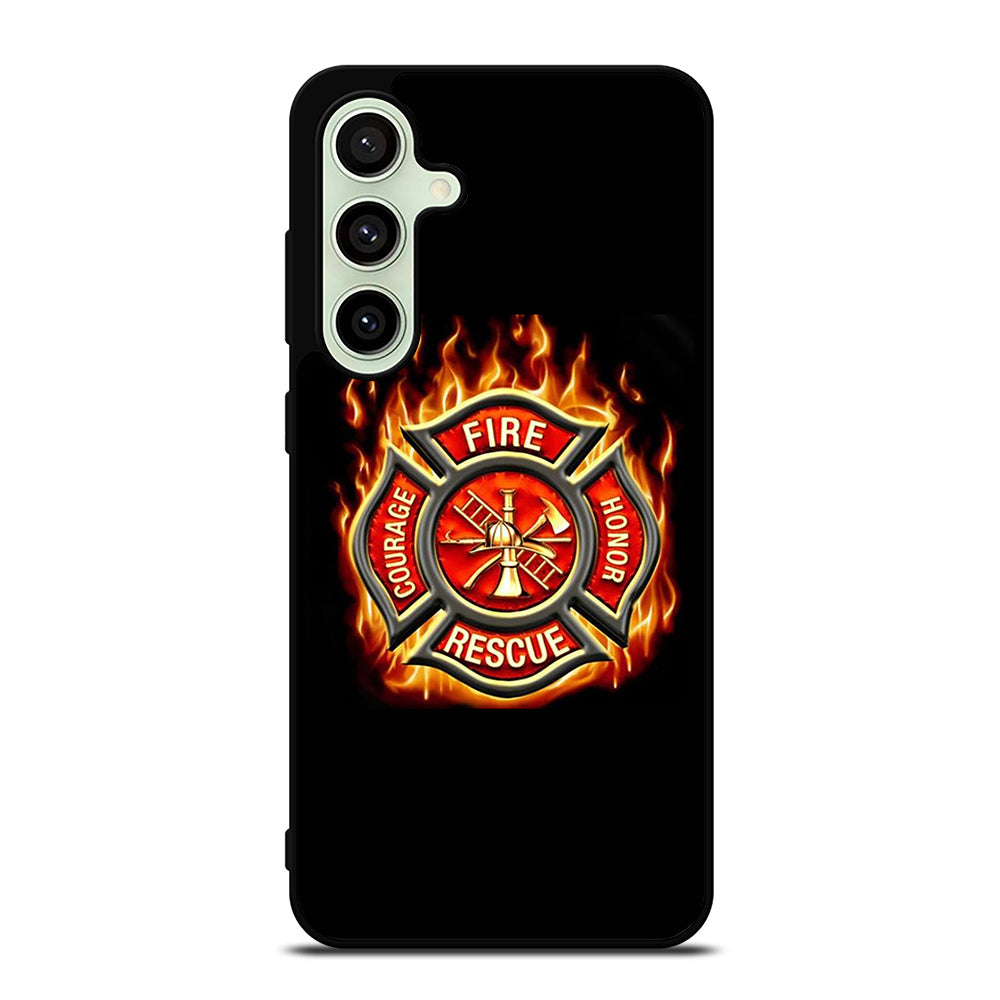 FIREFIGHTER FIREMAN FIRE Samsung Galaxy S24 FE Case Cover