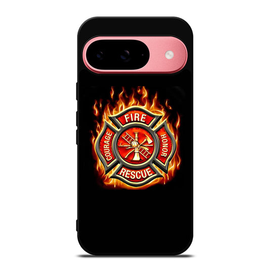 FIREFIGHTER FIREMAN FIRE Google Pixel 9 Case Cover