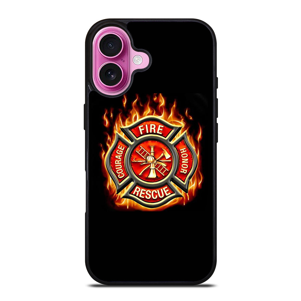 FIREFIGHTER FIREMAN FIRE iPhone 16 Plus Case Cover