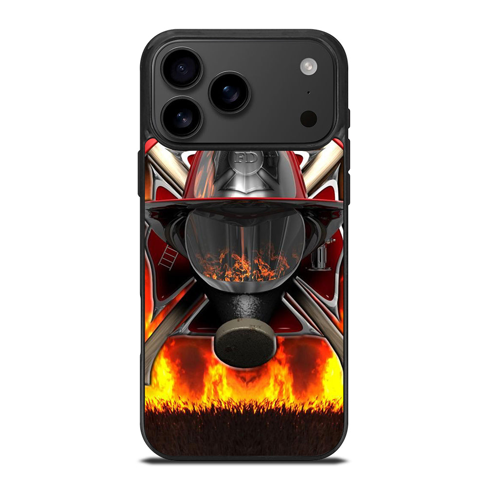 FIREFIGHTER FIREMAN HELMET iPhone 17 Pro Max Case Cover
