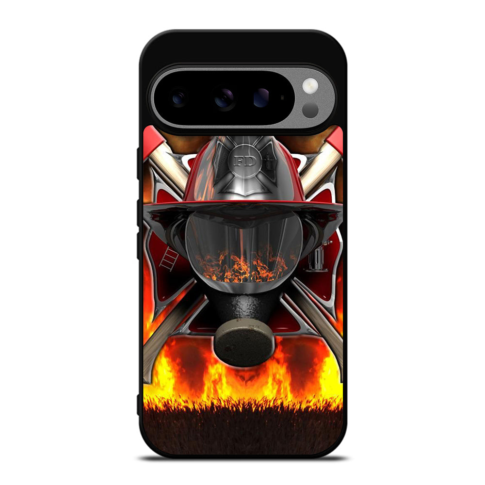 FIREFIGHTER FIREMAN HELMET Google Pixel 9 Pro XL Case Cover