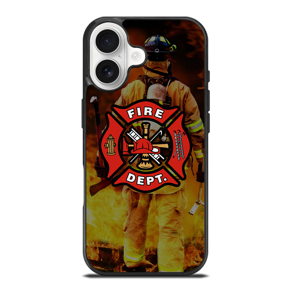 FIREFIGHTER FIREMAN LOGO iPhone 17 Case Cover
