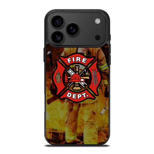 FIREFIGHTER FIREMAN LOGO iPhone 17 Pro Max Case Cover