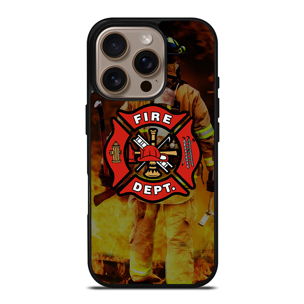 FIREFIGHTER FIREMAN LOGO iPhone 16 Pro Case Cover