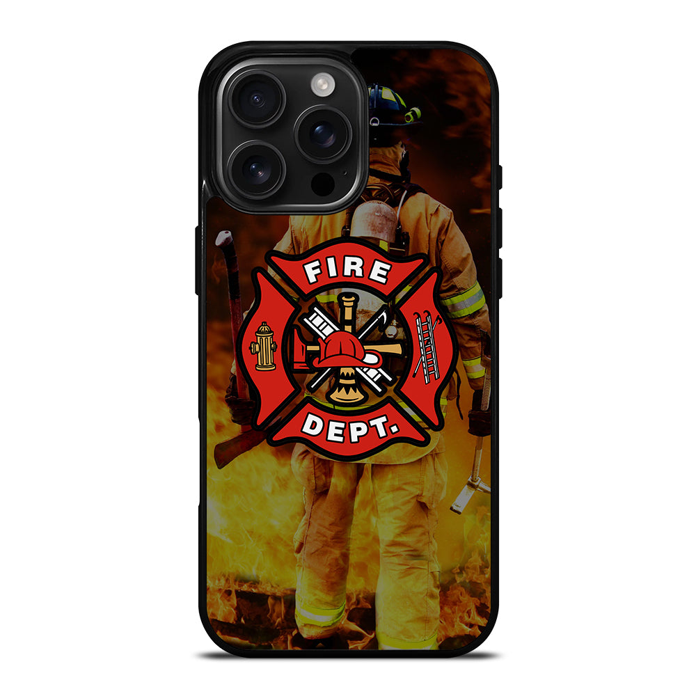 FIREFIGHTER FIREMAN LOGO iPhone 16 Pro Max Case Cover