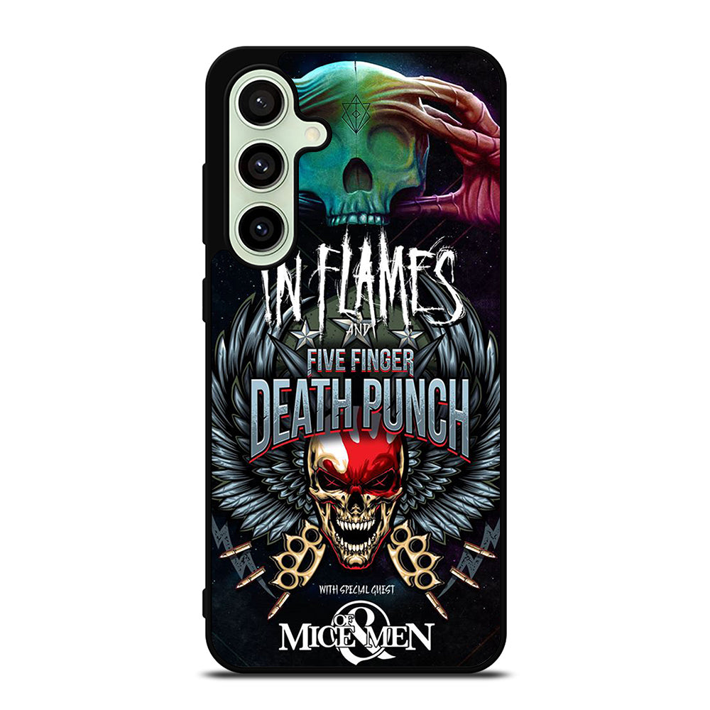 FIVE FINGER DEATH PUNCH AND IN FLAMES Samsung Galaxy S24 FE Case Cover