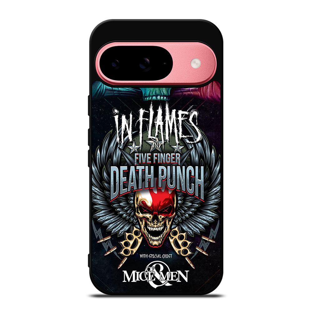 FIVE FINGER DEATH PUNCH AND IN FLAMES Google Pixel 9 Case Cover