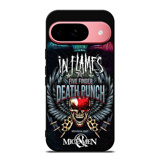 FIVE FINGER DEATH PUNCH AND IN FLAMES Google Pixel 9 Case Cover