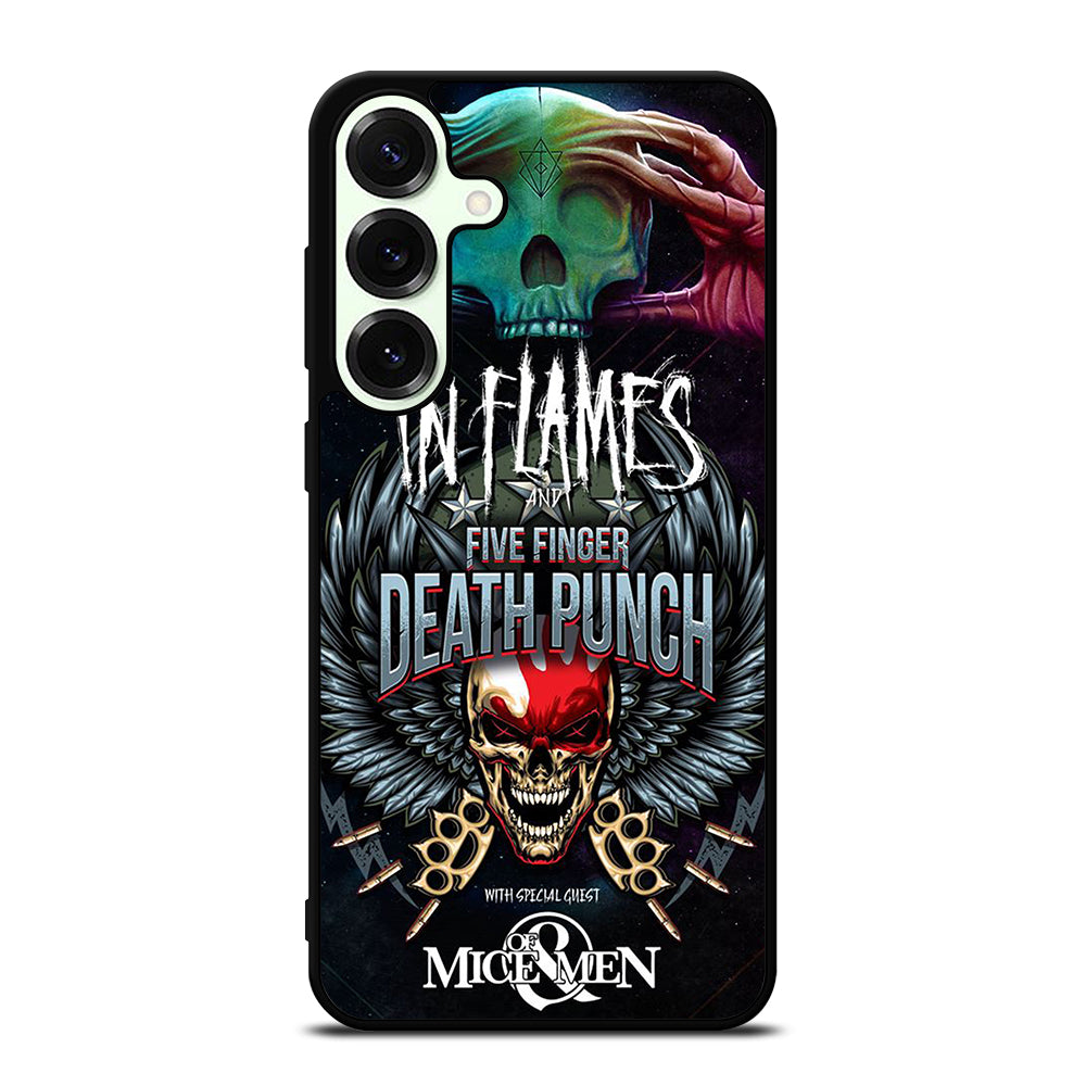 FIVE FINGER DEATH PUNCH AND IN FLAMES Samsung Galaxy S25 Plus Case Cover