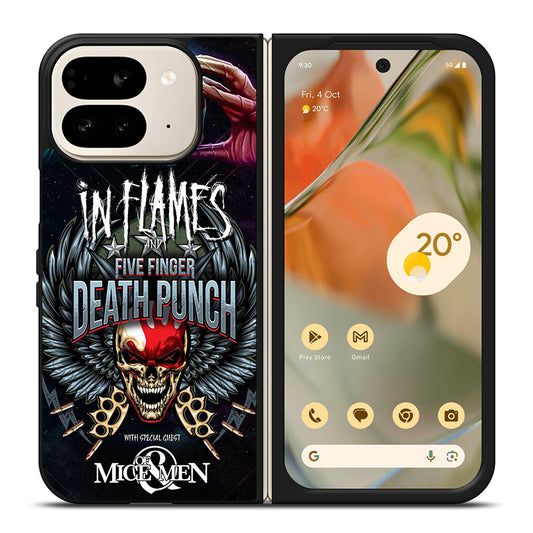 FIVE FINGER DEATH PUNCH AND IN FLAMES Google Pixel 9 Pro Fold Case Cover