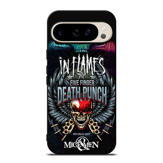 FIVE FINGER DEATH PUNCH AND IN FLAMES Google Pixel 9 Pro Case Cover