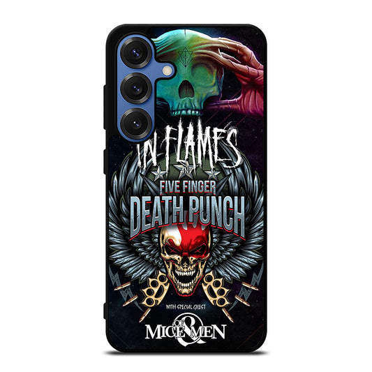 FIVE FINGER DEATH PUNCH AND IN FLAMES Samsung Galaxy S25 Case Cover