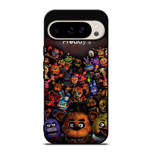 FIVE NIGHTS AT FREDDY'S ALL FNAF CHARACTERS Google Pixel 9 Pro Case Cover