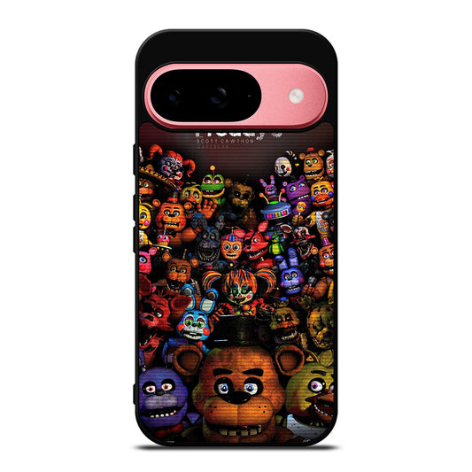 FIVE NIGHTS AT FREDDY'S ALL FNAF CHARACTERS Google Pixel 9 Case Cover