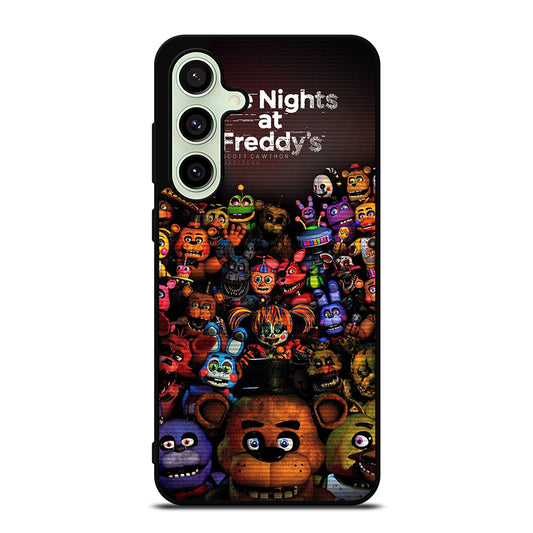 FIVE NIGHTS AT FREDDY'S ALL FNAF CHARACTERS Samsung Galaxy S24 FE Case Cover