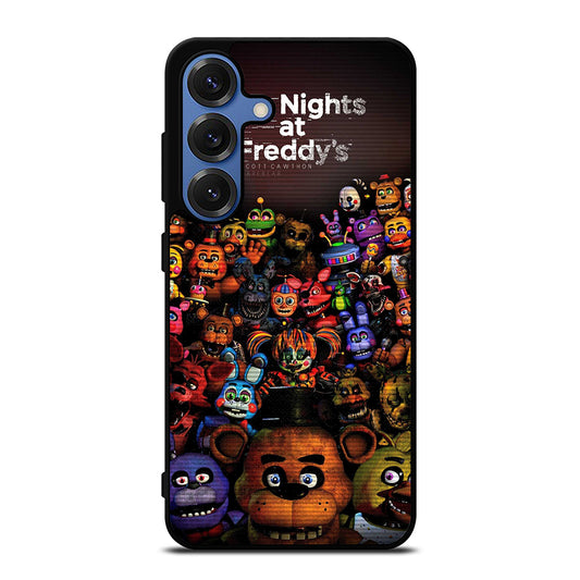 FIVE NIGHTS AT FREDDY'S ALL FNAF CHARACTERS Samsung Galaxy S25 Case Cover