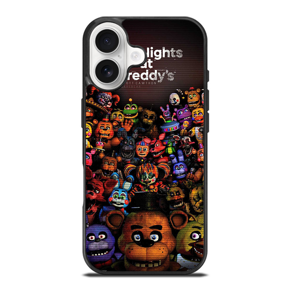 FIVE NIGHTS AT FREDDY'S ALL FNAF CHARACTERS iPhone 17 Case Cover