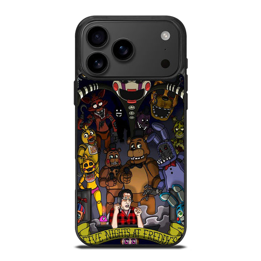 FIVE NIGHTS AT FREDDY'S CARTOON iPhone 17 Pro Max Case Cover