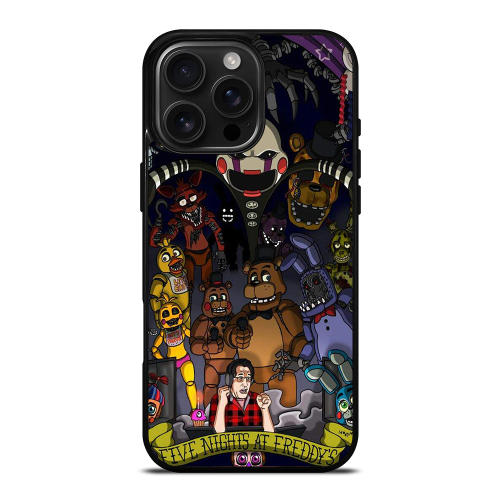 FIVE NIGHTS AT FREDDY'S CARTOON iPhone 16 Pro Max Case Cover