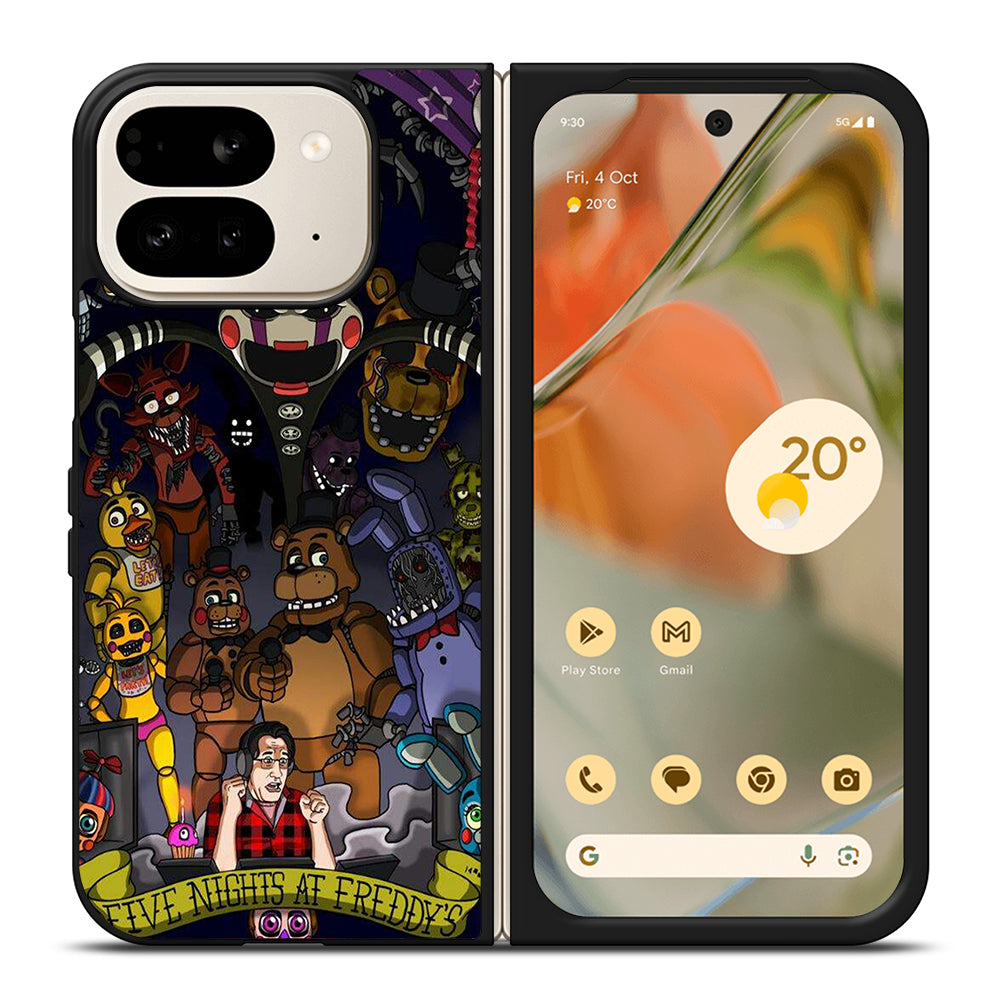 FIVE NIGHTS AT FREDDY'S CARTOON Google Pixel 9 Pro Fold Case Cover