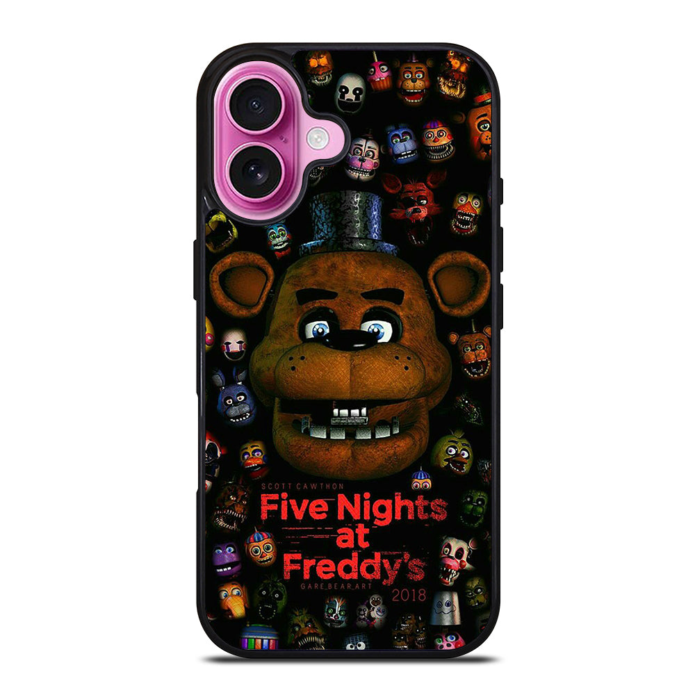 FIVE NIGHTS AT FREDDY'S COLLAGE iPhone 16 Plus Case Cover