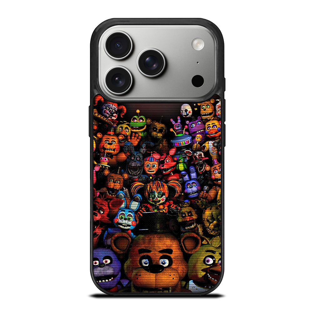 FIVE NIGHTS AT FREDDY'S FNAF ALL CHARACTER iPhone 17 Pro Case Cover