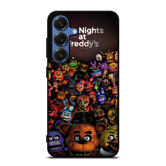 FIVE NIGHTS AT FREDDY'S FNAF ALL CHARACTER Samsung Galaxy S25 Case Cover