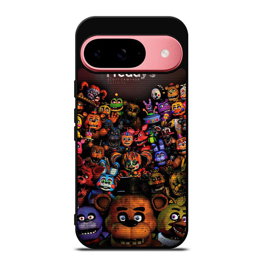 FIVE NIGHTS AT FREDDY'S FNAF ALL CHARACTER Google Pixel 9 Case Cover